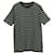 Comme Des Garcons T-shirt rayé Comme Des Garçons Homme en coton noir et blanc  ref.570882