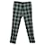 Pantalones Gucci con Estampado a Cuadros en Mohair Multicolor Lana  ref.570924