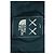The North Face X KAWS Langarm-T-Shirt aus blauer Baumwolle - Ansicht 3