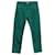 Jeans Isabel Marant Etoile con borchie di perle in cotone verde  ref.570974