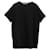 T-shirt Moncler con logo ricamato e patch in cotone blu navy  ref.571014