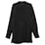 Camisa com franjas S'yte by Yohji Yamamoto em linho preto  ref.571039