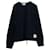 Thom Browne Raglan Sweater in Navy Blue Merino Wool  ref.571049