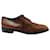 Zapatos Oxford Salvatore Ferragamo en Cuero Marrón Castaño  ref.571082