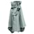 Alexis Mabille Mini robe en sergé de satin avec nœud en polyester gris  ref.571083