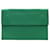 Autre Marque Small Green Soft Clutch Bag Leather  ref.571092