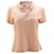 Polo Lacoste à manches courtes en coton rose  ref.571114