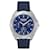 Autre Marque Relógio de couro Versus Versace Rue Oberkampf Prata Metálico  ref.571121