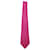 Hermès Corbata con estampado geométrico Hermes en seda rosa  ref.571134