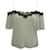 Alice + Olivia White Pleated Loose Fitting Top Polyester  ref.571181