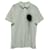 Neil Barrett Neil Barett Spray Print Polo Shirt in White Cotton Cream  ref.571205