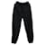 Pantalones de chándal con logo bordado en nailon negro de Alexander Wang Nylon  ref.571206