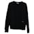 Autre Marque Suéter de algodón negro con cuello redondo Faise de Acne Studios  ref.571210