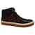 Jimmy Choo Star Stud High Top Sneakers aus schwarzem Leder  ref.571277