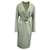 Céline Celine Belted Coat in Beige Cashmere Wool  ref.571292
