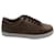 Salvatore Ferragamo Sneakers in Brown Leather  ref.571300