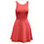 Kate Spade Ponte Fit & Flare-Kleid mit Schleife hinten in rosa Viskose Pink Zellulosefaser  ref.571353