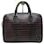 Santoni Briefcase in Brown Croc Embossed Leather  ref.571365