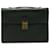 Bolso maletín Robusto de Louis Vuitton en piel Epi verde oscuro Cuero  ref.571386
