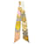Burberry Lenço skinny com estampa xadrez em seda multicolorida  ref.571434