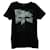 Saint Laurent Bombhead Print T-Shirt aus schwarzer bedruckter Baumwolle  ref.571437