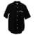 Alexander McQueen Embroidered Short Sleeve Shirt in Black Cotton  ref.571496