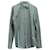 Maison Martin Margiela Button-Down-Hemd aus grauer Baumwolle  ref.571591