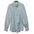 Camisa Brunello Cucinelli Slim Fit em Algodão Azul Claro  ref.571668