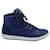 Prada 4T2842 High-Top Sneakers in Navy Blue Nylon  ref.571674