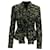 Givenchy Blazer mit Rüschenjacke aus Wolle mit Blumenmuster  ref.571716