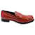 Dsquared2 High-Shine Penny Loafers in Red Leather  ref.571772