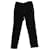 Prada Hose mit Reißverschlusstaschen aus schwarzer Wolle  ref.571782