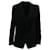 Theory Double-Breasted Blazer in Black Wool  ref.571784