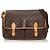 Louis Vuitton Marrone Monogram Sac Gibeciere GM