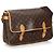 Louis Vuitton Marrone Monogram Sac Gibeciere GM - vista 2