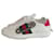 GUCCI ACE SNEAKERS FOR WOMEN White Red Green Leather  ref.1155691