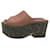See by Chloé Mules Brown Leather  ref.572108