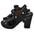 Chloé Mules Black Leather  ref.572110