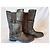 Autre Marque Botas de couro com cano médio TTY BabyBotte Marrom - vista 2