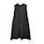 Autre Marque Sara Lanzi Maxi vestido negro de lúrex Seda Lana Nylon  ref.572218