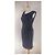 Vestido Ralph Lauren Azul Prateado Prata - vista 3