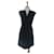 Autre Marque Dresses Black Cotton Elastane Polyamide  ref.572321
