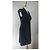 Autre Marque Vestido negro de algodón - vista 3