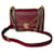 Diorama Shoulder Bag Red Leather  ref.572332