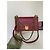 Borsa a tracolla Dior Diorama in pelle rossa con borchie Rosso - vista 6