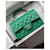 Minibolso Chanel clásico con asa en la parte superior Verde Cuero  ref.572349