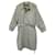 men's Burberry vintage t trench coat 50 Grey Cotton Polyester  ref.572369
