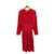 Christian Dior Dresses Red Mohair  ref.572408