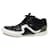 Dior Sneakers Black White Leather  ref.572474
