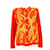 Gilet Céline rouge Polyester  ref.572530